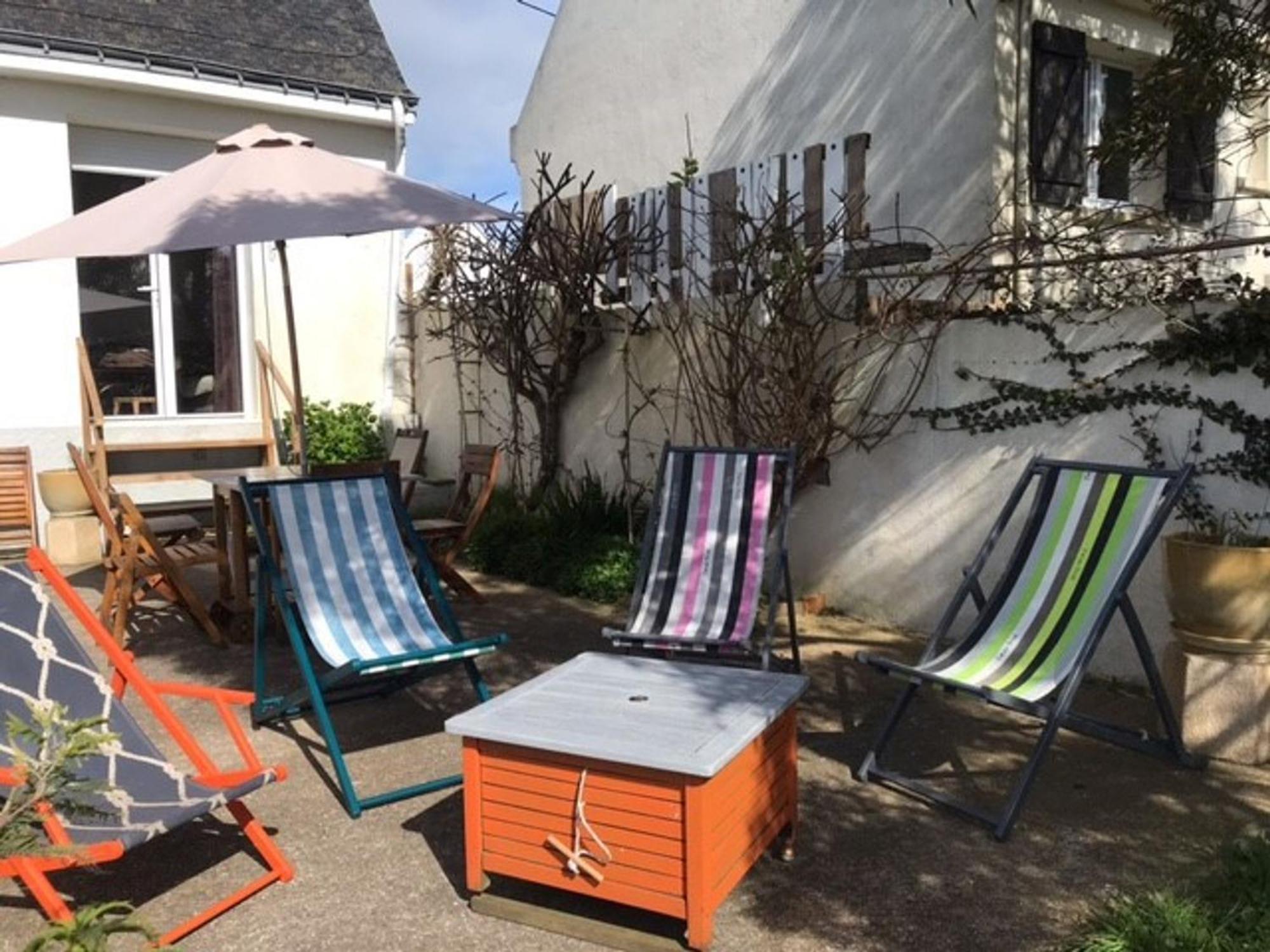 Maison Lumineuse Avec Jardin A 15 Min De La Plage Et Du Centre Du Palais - Fr-1-418-183 Exterior photo